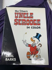 Walt Disney's Uncle Scrooge In Color Carl Barks Hardcover 40th Anniversary Editi