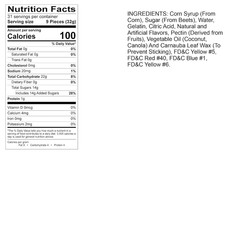 World'S Best 12 Flavor Gummi Bears, 36Oz Bag of Candy, Soft Chewy Candy Sna...