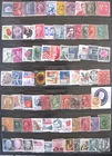 US stamps USED lot=75 Coils small vintage, modern, few MNH Indian head 13c #1734