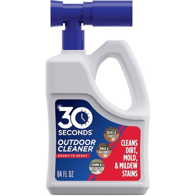 #ad 30 SECONDS 64 fl oz Mold and Mildew Stain Remover Outdoor Cleaner $16.99