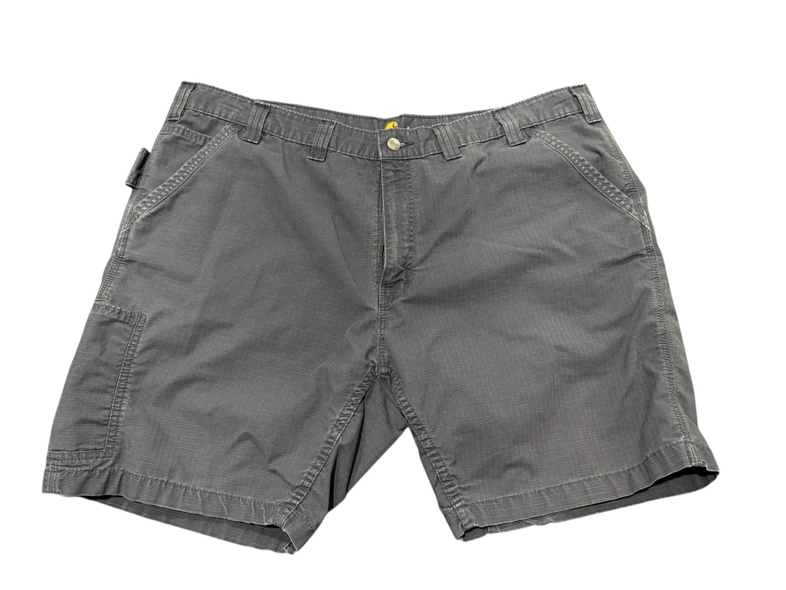 Carhartt Shorts Men’s Size 44 Gray Relaxed Fit Cargo Pockets Casual Work Outdoor