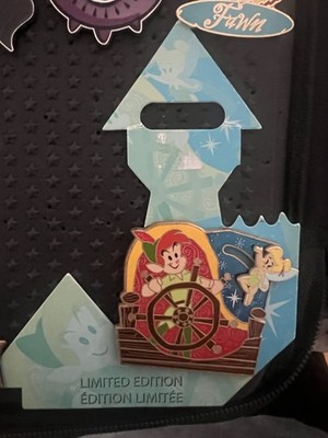 Disney Peter Pan Tinker Bell Ship Wheel Pin Limited Edition LE 1000 Single