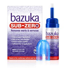 Bazuka Sub-Zero Warts & Verrucas Treatment 50ml 12 Applications