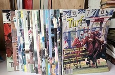 Lot American Turf Monthly Horse Racing Magazines 1990s–2002 Betting Handicap