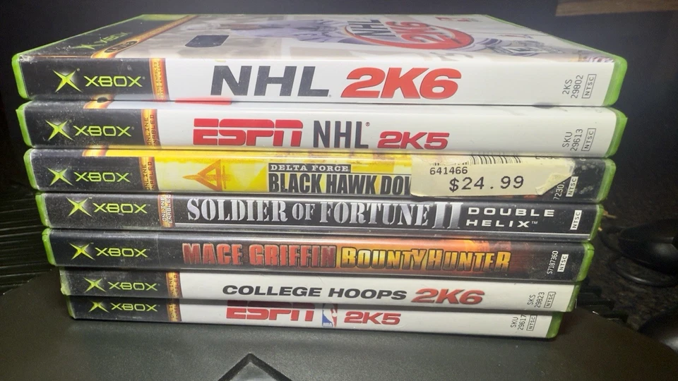 Original Xbox Console Bundle- 7 Games CIB-Controller Chords-Tested!!! - Image 2 of 2