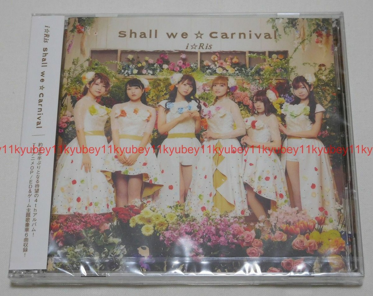 New i Ris Shall we Carnival First Limited Edition CD Blu-ray Japan