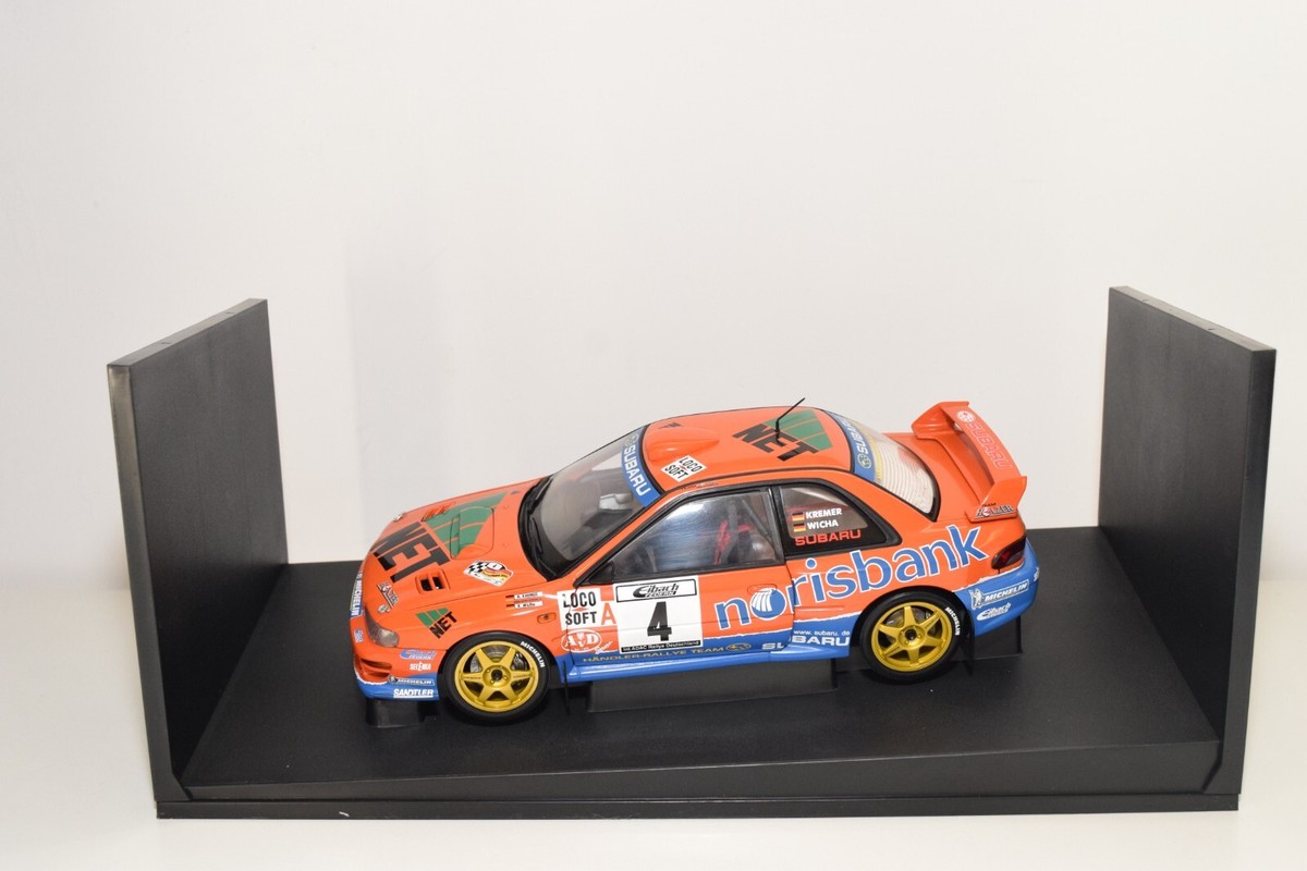 ミニカー AUTOart 1/18 SUBARU IMPREZA WRC'99 1/18 Top Speed 1999 Subaru Impreza WRC98 Rally Tour de Corse