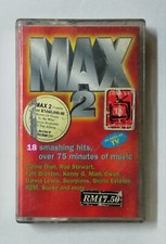 MAX 2 Celine Dion Toni Braxton Suede R.E.M. Gloria Estefan Malaysia Cassette