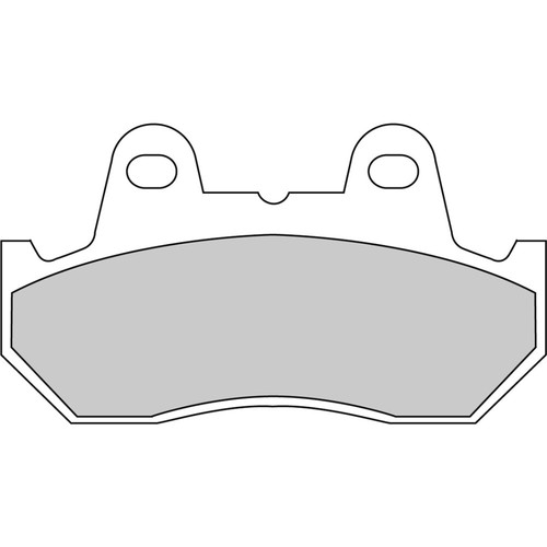 Beläge Bremse FERODO FDB665P Platinum für Honda 750 VF C Magna 1987