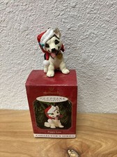 Hallmark 1999 NIB Puppy Love 9 German Shepherd Dog Ornament