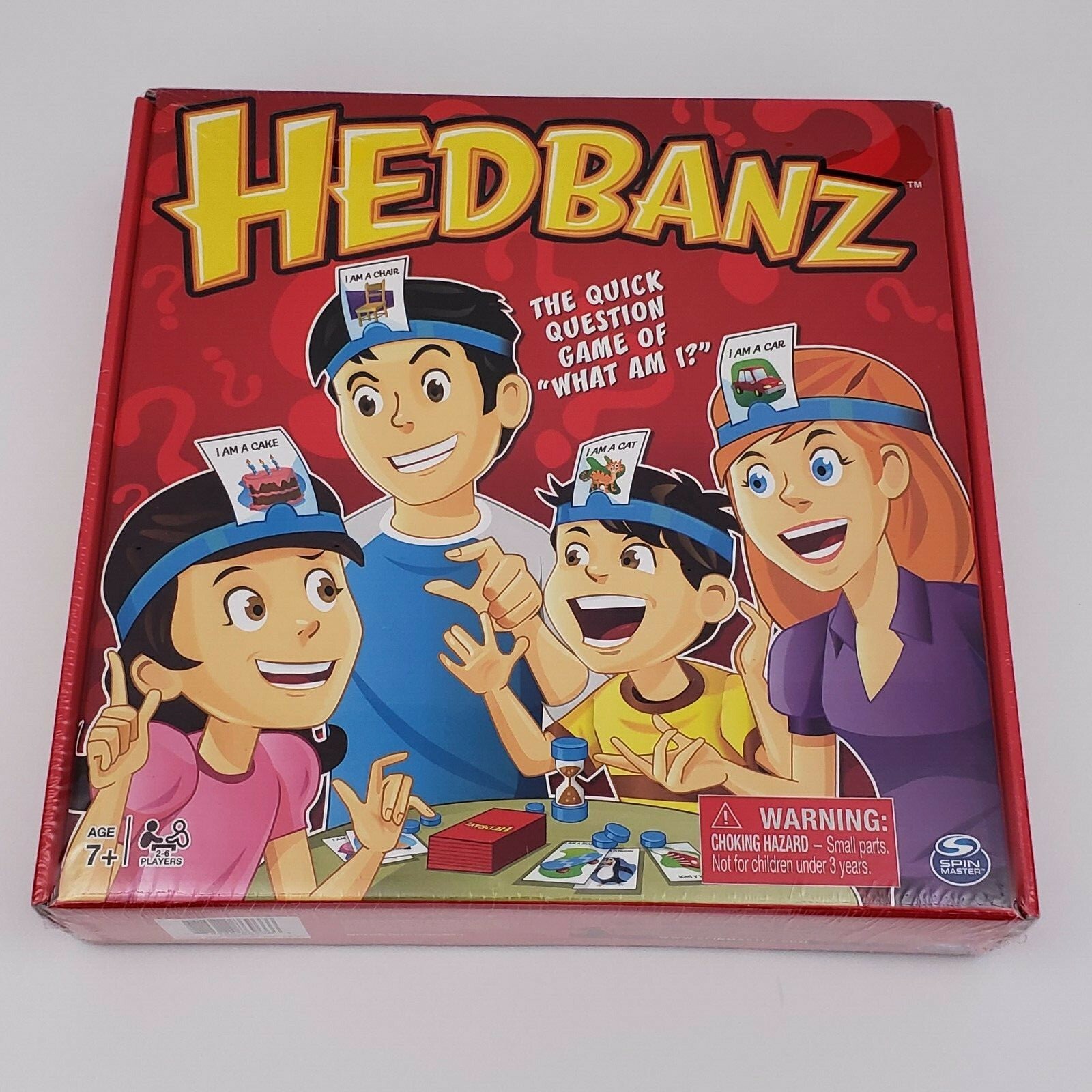 Spin Master Hedbanz Second Edition What Am I? Board Game 778988869666