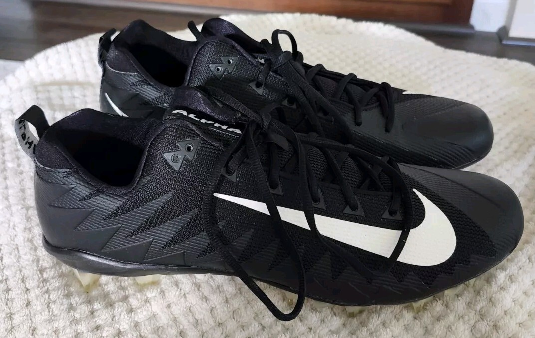 Nike Alpha Cleats Black Men display picture 1