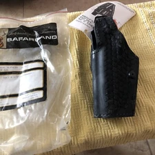 Safariland 200 “ TOP GUN” fits 4 1/4” BRL COLT COMMANDER LH Retention Holste#L22