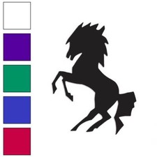 Rearing Horse Tribal, Vinyl Decal Sticker, Multiple Colors Sizes 380