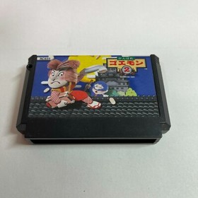 Lot of 2 FC NES Famicom Nintendo Jajamaru Ninpocho Ganbare Goemon 2 Set Japan