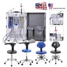 Dental unidad móvil de entrega de succión compresor de aire /silla de dentista