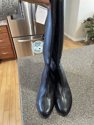 その他 Jill J.Jill Boots Women's Size 7.5 M Brown Leather Knee High Heeled
