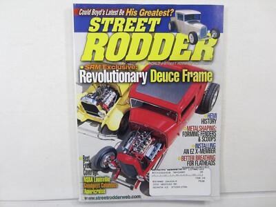 Street Rodder Dec 2002 Deuce Frame, Hemi History, Metal Shaping, Flatheads, NSRA