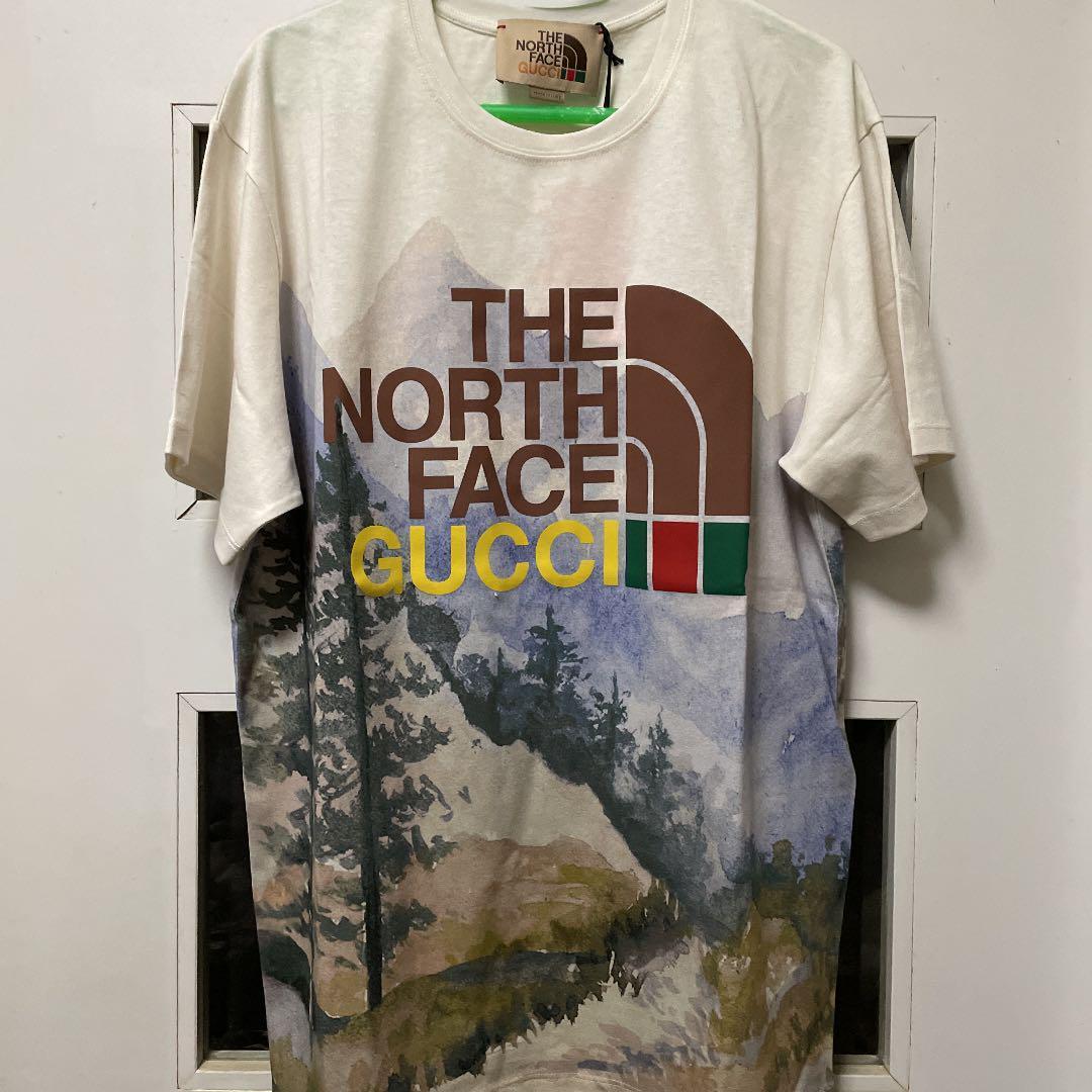 Gucci Logo Dog Print T-shirt in Natural for Men