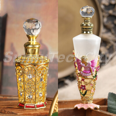 Vintage Empty Perfume Bottle Refillable Lotion Container Storage Wedding  Gift