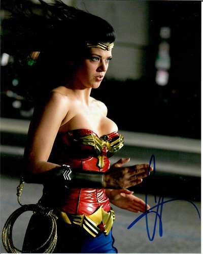 Adrienne Palicki Wonder Woman Actress Hollywood Signed 8 x 10 Photo COA TTM