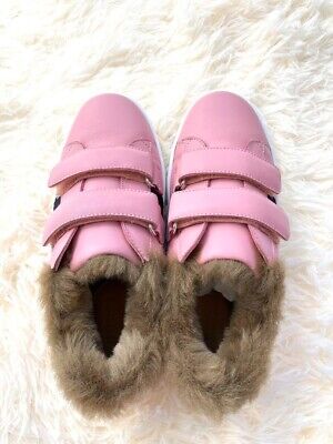 Gucci Kids Ace Sneaker pink Leather toddler shoes US13 New | eBay