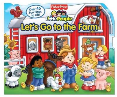 Fisher-Price Little People: Let's Go to the Farm (Lift-the-Flap) - ACCEPTABLE