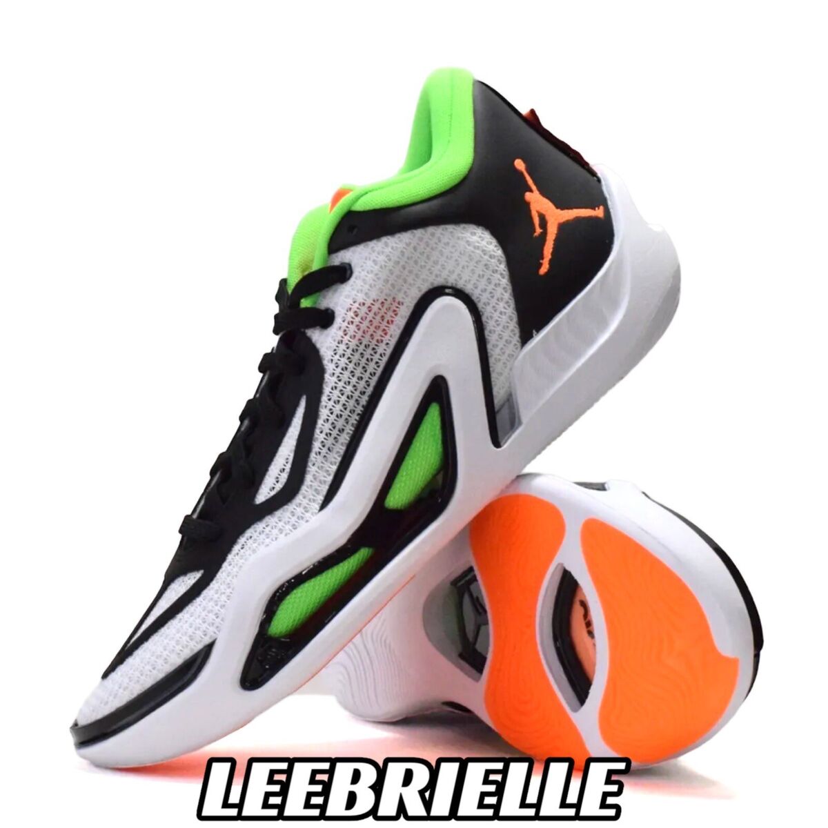 Nike Jordan Tatum 1 White Total Orange Black Home Team Nike Jordan Tatum 1 White Total Orange Black Home Team