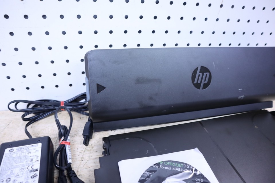 working-used-hp-officejet-model-7612-wide-format-printer-paper-trap