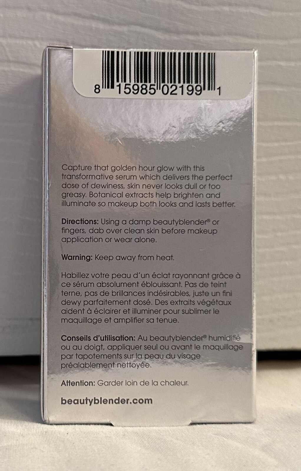 Beauty Blender Opal Essence Serum Primer 1oz / 30 Ml Beautyblender for