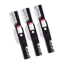 91-938, 942-04053C 3PK Oregon Gator Blades for MTD Compatible with Cub Cadet 50"