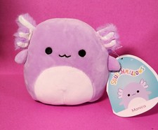 Squishmallows SeaLife Deep Sea Squad Monica the Purple Axolotl 5" NWT