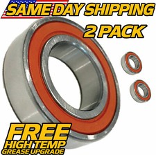  2 Pk TOPROL 6006 2RS C3 DEEP GROOVE BALL BEARING, RUBBER SEALED 30x55x13 mm