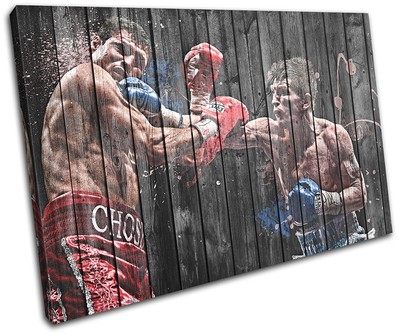 Photo Print David Haye Boxing Grunge – Toile Murale ART – Style Moderne – Neuf
