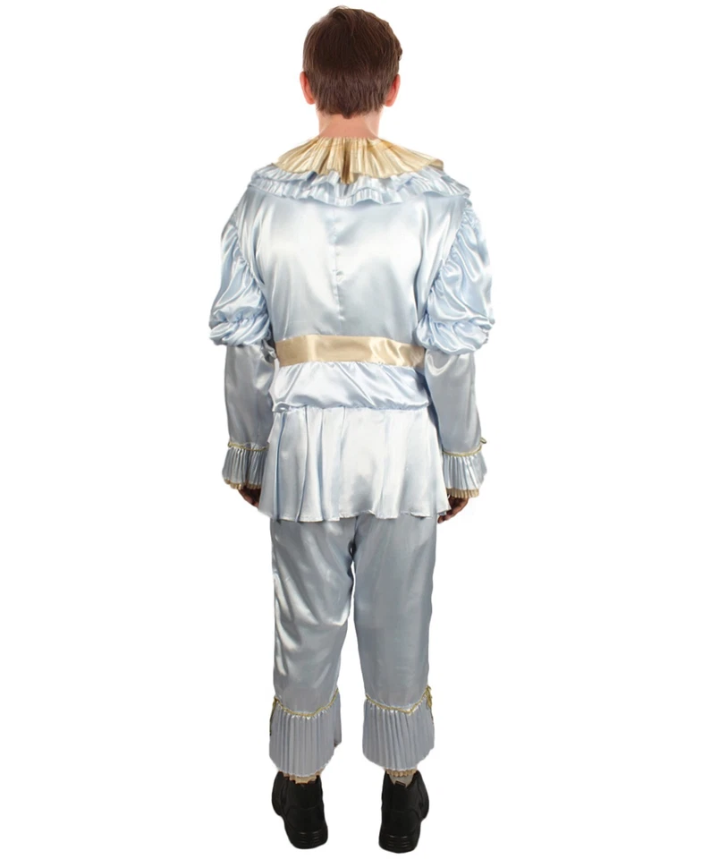 Disfraz azul para hombre adulto para disfraces IT Pennywise fiesta de Halloween elegante HC-176 Foto 4 de 4