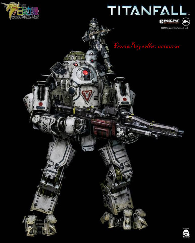 タイタンフォール ATLAS Perfect Threezero Titanfall Atlas Double Gun Official