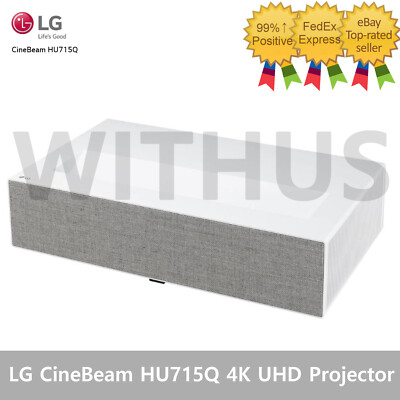 LG CineBeam HU715Q(HU715QW) 4K UHD Laser UST Projector_Silver | eBay