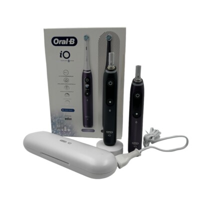 Oral-B iO 8 Doppelpack Elektrische Zahnbürste/Electric Toothbrush Magnet-Technol