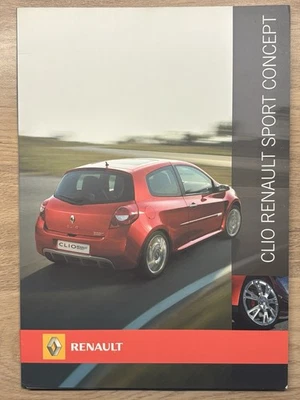 🚙 Dossier De Presse Renault Clio Sport Concept France 2005 - Photo 1/4