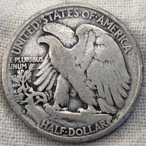 1940 S Walking Liberty Half Dollar : Low Mintage 4.5M - .9 Fine Silver Coin