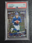 2025 Prizm Jaxson Dart Lazer Prizm Rookie RC PSA 9 New York Giants