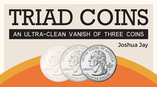 Triad Coins (Quarter) by Joshua Jay and Vanis...