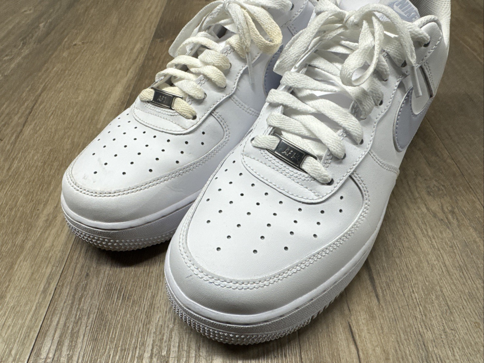Nike Air Force 1 '07 White Ghost FJ4146-117 Men's Size 10.5 thumbnail 7