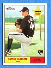 2010 Topps Heritage #124 Daniel Hudson Chicago White Sox