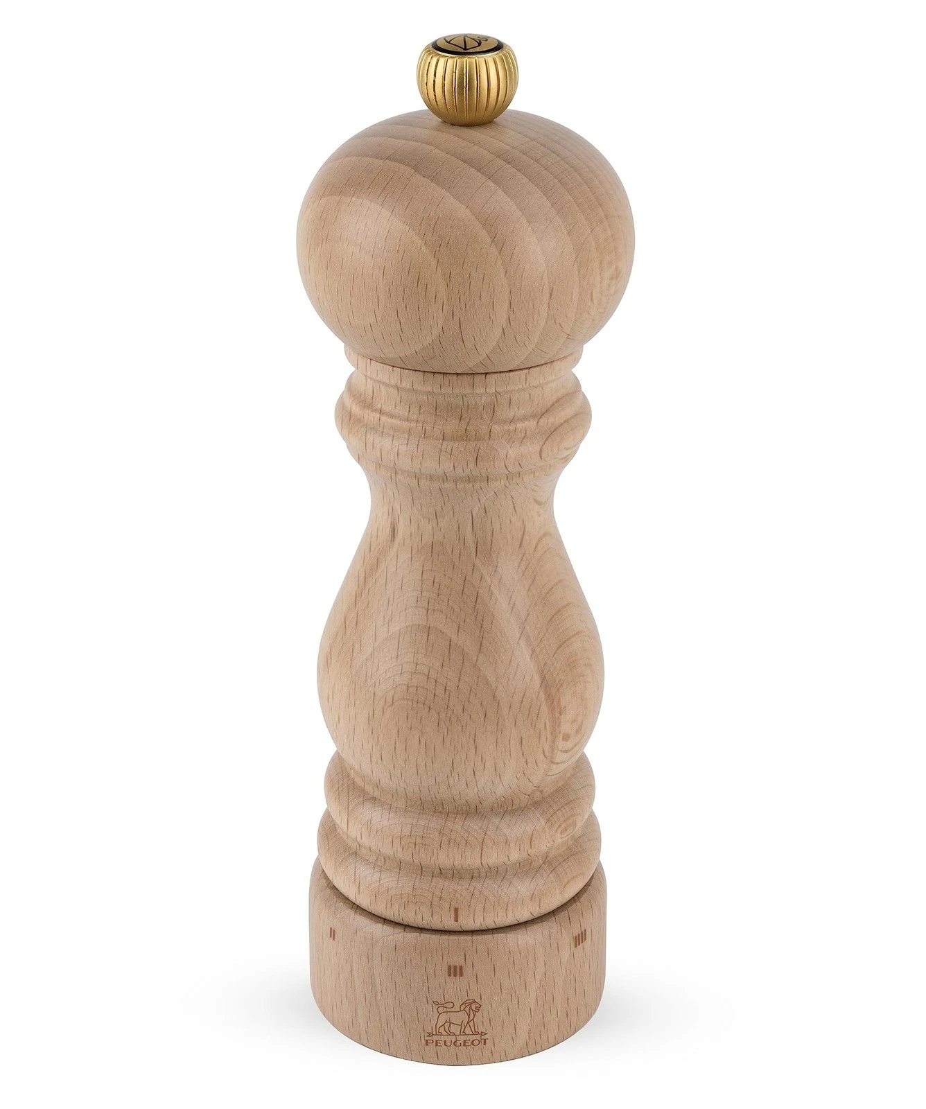 Peugeot - Paris u'Select Manual Pepper Mill - Adjustable Grinder - Beechwood,...