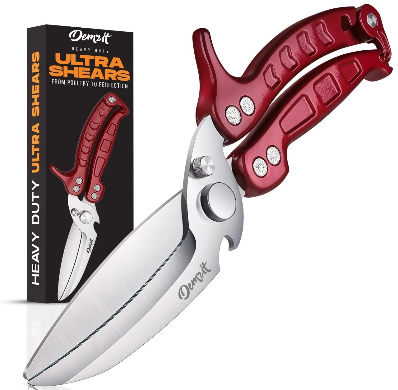 Heavy Duty Poultry Shears – Kitchen Scissors for Meat, Chicken, Turkey, and V...
Opens in a new wind