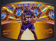 Shaquille O'Neal 2024-25 Panini Revolution 25/75 Laser Die Cut Sunburst #10