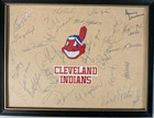 1980s Cleveland Indians Signed Auto Sheet Ramon Romero Camacho Aponte Bonds  — photo 2