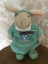 Vintage 1996 "The Muffy Vanderbear" Top Doc Mercy Me Hospital Bunny 17x9x22cm