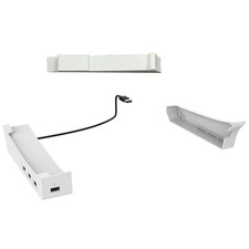 Horizontal 4 HUB Charging Base Stand Bracket Holder For PS5 Slim Console